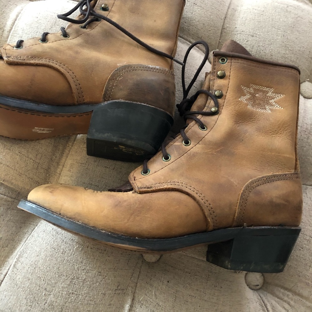 Hand stitched Handmade Roper Boots